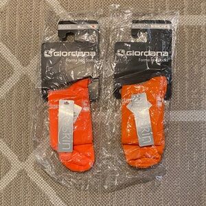 Giordana Orange Cycling Socks